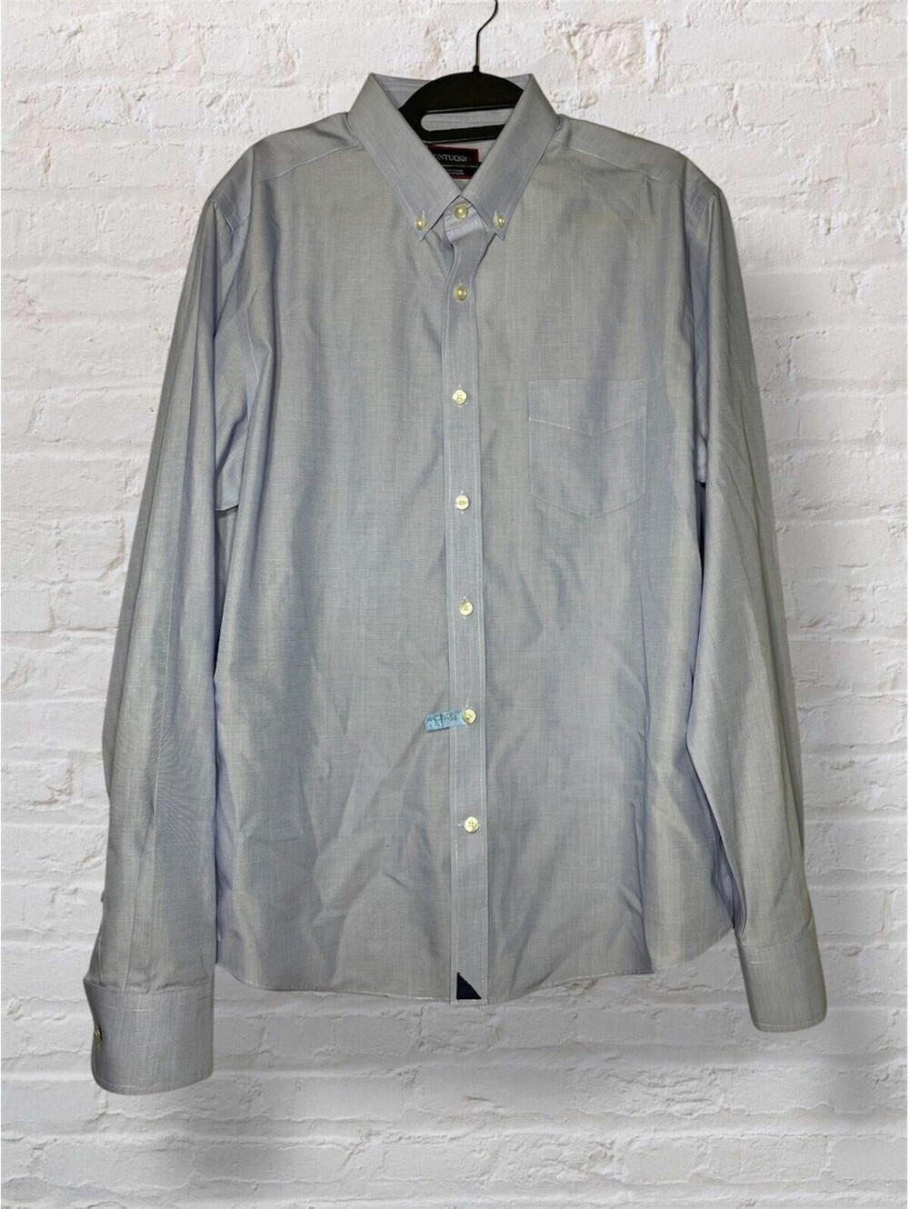 UNTUCKit Blue Shirt Quiet Luxury Smart Casual Preppy Minimal